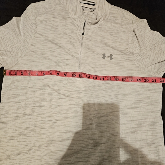 ♦️ Under Armour Heatgear 1/4 Zip Pullover Shirt - Picture 4 of 5